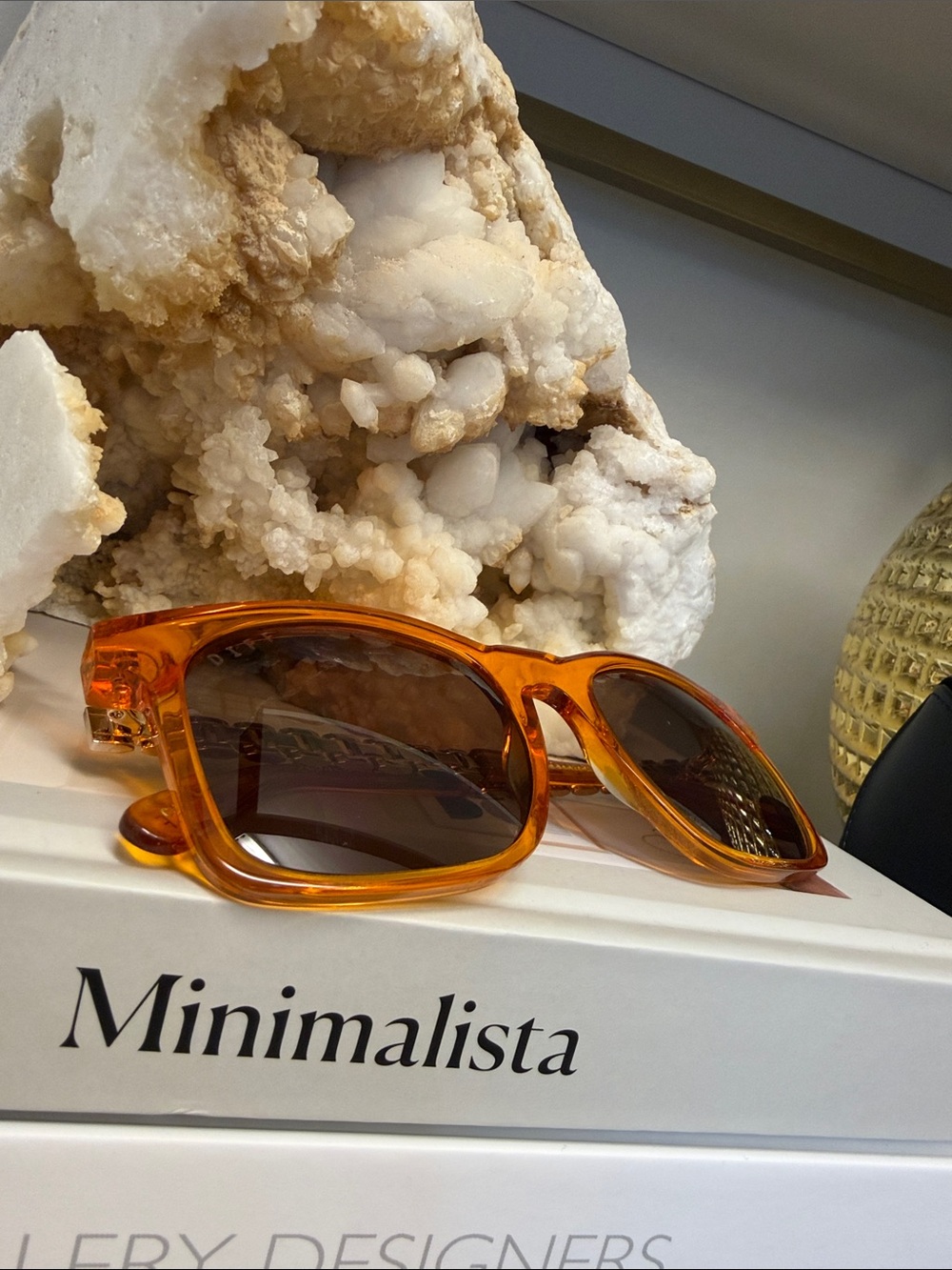 Diff Chance Sunglasses In Orange Acetate - Picture 3 of 11